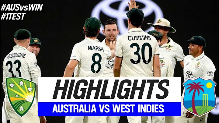 AUSTRALIA vs WEST INDIES 1st TEST DAY 4 MATCH Full HIGHLIGHTS 2025 || AUS VS WIN 2025