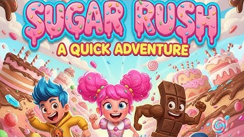 Sugar rush a quick adventure is here with amazing levels #strategy