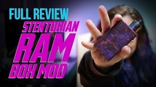 Stentorian RAM+ Squonker Box Mod Full Review