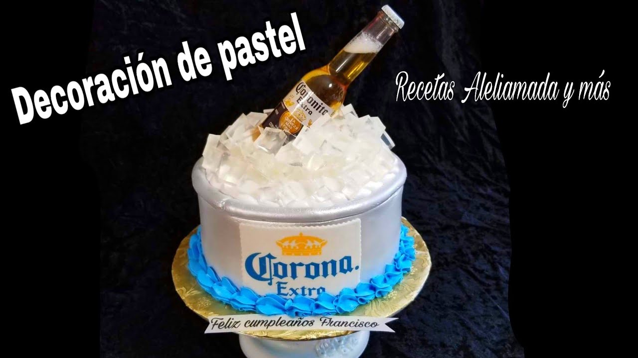 Decoracion De Pastel Sencilla Coronita Youtube