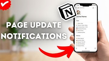 How To Turn Off Page Update Notifications On Notion?