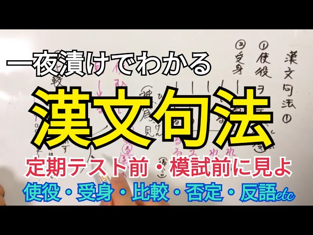 漢文句法】