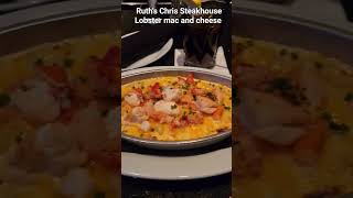 Ruth's Chris Steakhouse Lobster mac and cheese #delicious #foodie #shorts