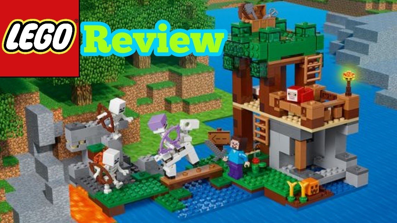 Lego Minecraft 21146 The Skeleton Attack Review