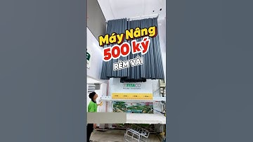 Chế máy nâng rèm cửa đẹp bằng trục nâng tại xưởng may rèm cửa titaco #shotrs #shorts #youtubeshorts