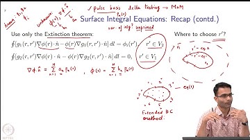Method of Moments : Surface Integral Equations: Recap