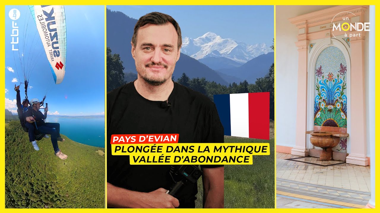 Je découvre la ville mythique de l'eau minérale à Evian-les-Bains - Un Monde à part