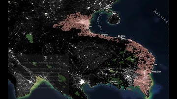 Story Map screen cast