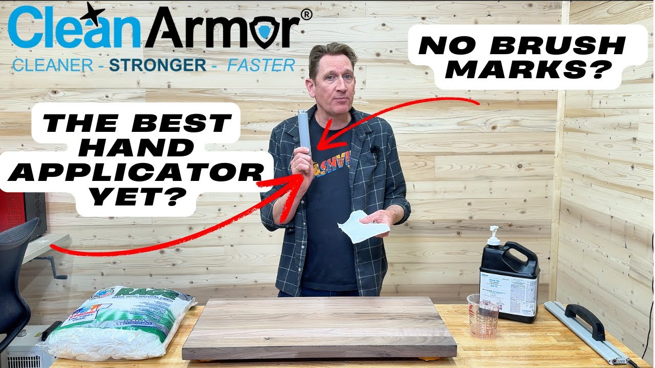 Best Clean Armor Hand Application YET! No Brush Marks.. - YouTube