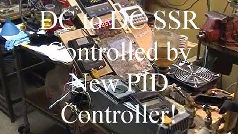 #177; Part 3, Power cycling of  ZVS Induction Heater w/ DC-DC SSR & Rex-C900 PID Controller