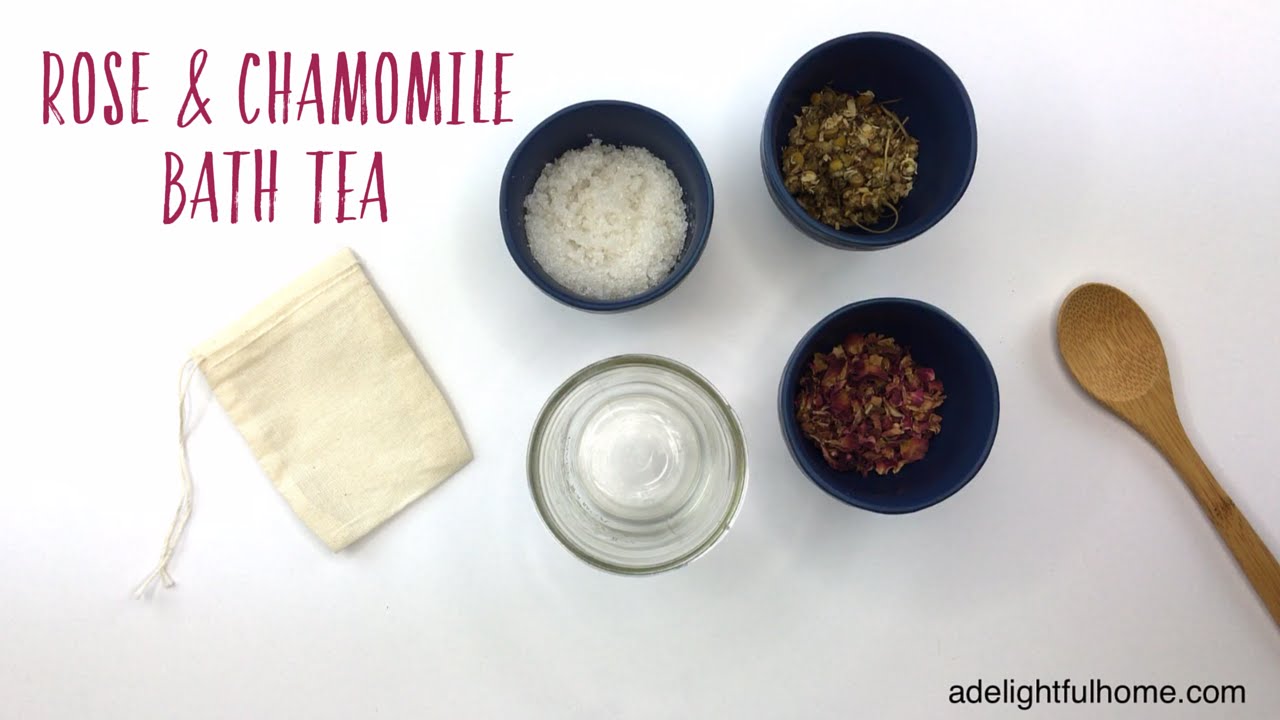 RoseChamomile Bath Tea YouTube