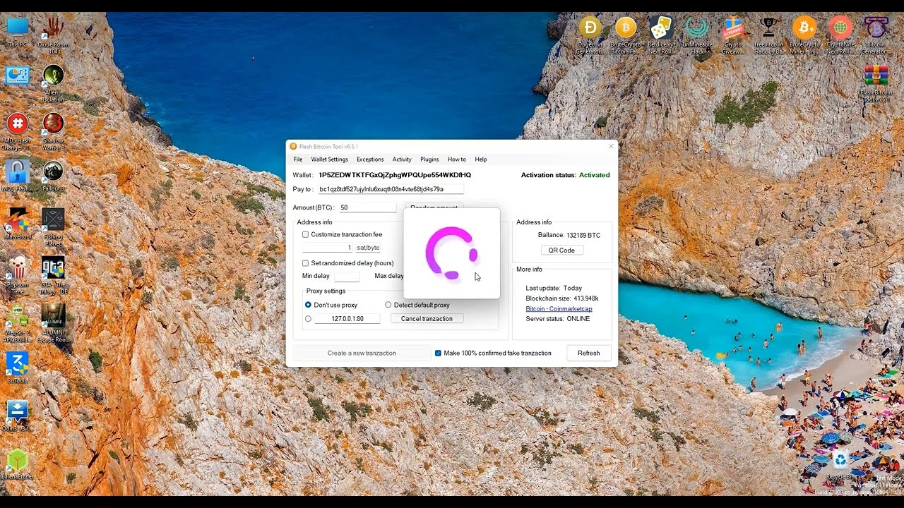 Flash Bitcoin newest Software demonstration 1028p 30fps H264 128kbit AAC