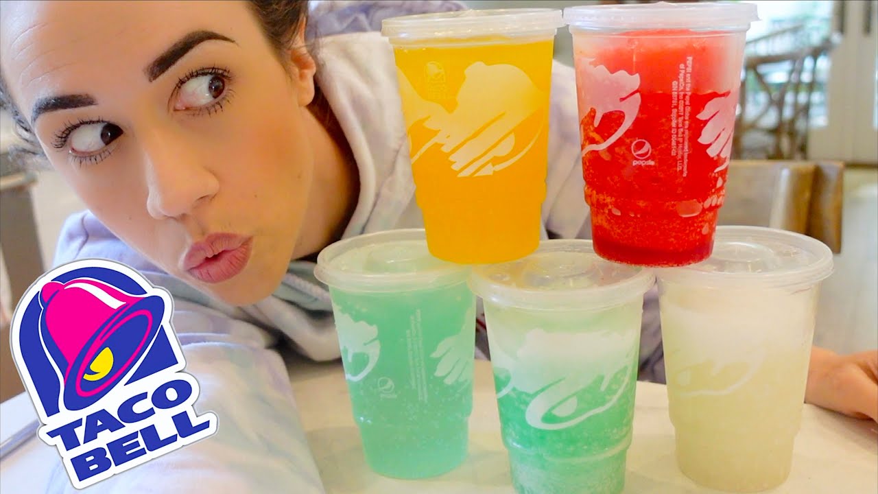 TESTING EVERY WEIRD TACO BELL DRINK! YouTube