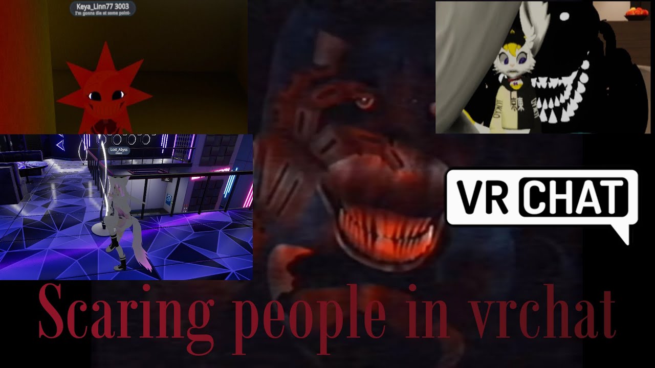 Scaring people in Vrchat - YouTube