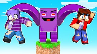 Escaping GRIMACE on Minecraft Skyblock!