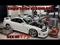Single Turbo HR Swapped S15 Hits The Dyno