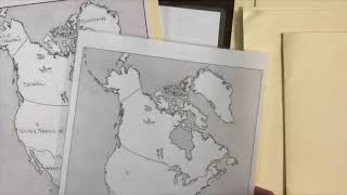 Homeschool Geography Map Packets