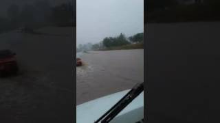 Temporal en tucuman inundaciones en  la invernada ruta 38(2)