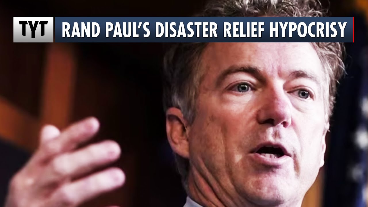 Hypocrite Rand Paul BLASTS Media For Exposing His Disaster Relief Views
