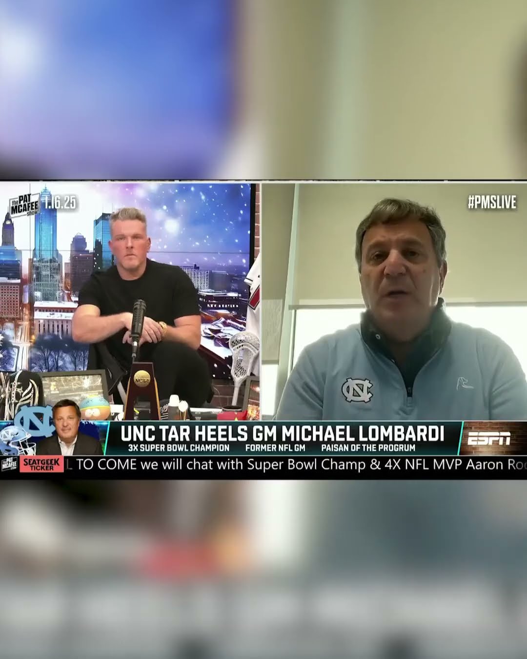 Michael Lombardi reiterates that Bill Belichick at UNC is 'where he wants to be' ✅