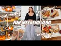 WEEKEND VLOG: shopping for fall, brunch with katie, photoshoot for my boutique, etc