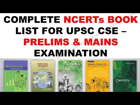 Complete NCERTs Book List for UPSC CSE for Prelims and Mains Examination | Aman Sharma