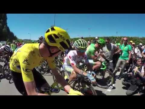 Tour de France 2016: Stage 16 on-board highlights