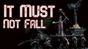 Kitbashing THE IMPERIAL STANDARD for my CUSTOM 40K INQUISITION ARMY!