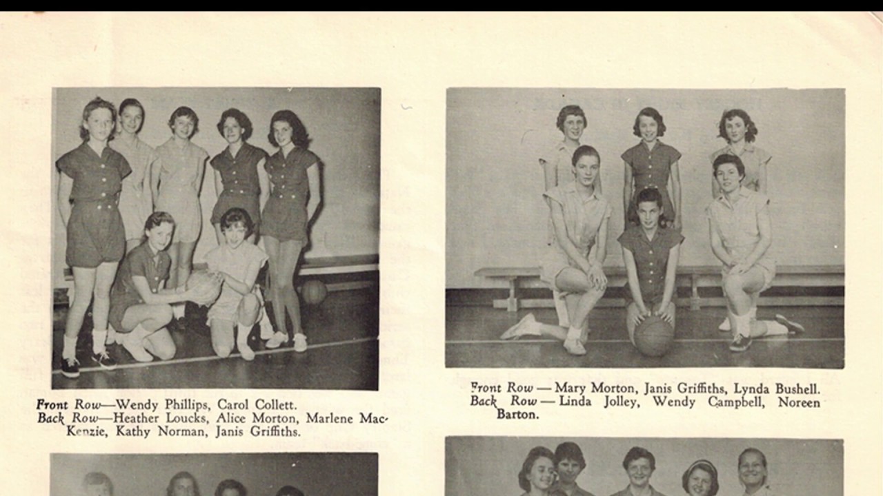 Lambton Kingsway Primary School Toronto Yearbook 1958 1959 YouTube