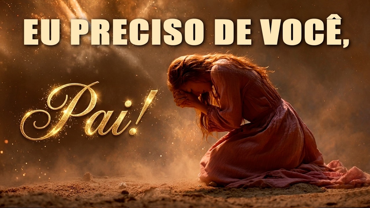 Eu preciso de você, Pai! Se você chegou até aqui, talvez Deus esteja falando com o seu coração hoje!