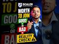 Scaler School of Technology Review 2026 🔥Worth it ot not ? 😭 | Scaler NSET Exam