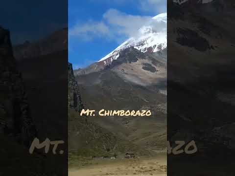 Mount Chimborazo - Chimborazo, Ecuador