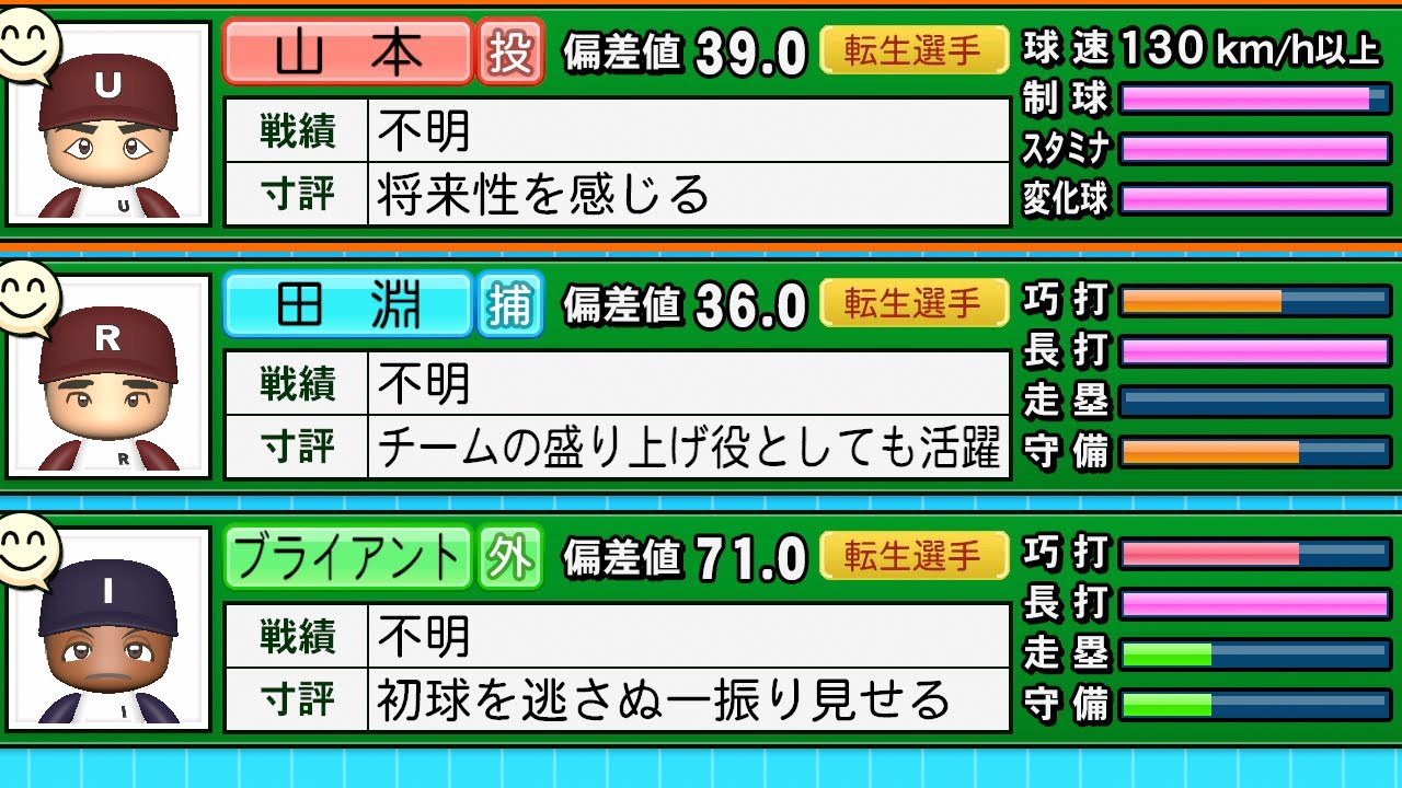 【栄冠ナイン】スタメンが全員転生ならどんな成績残すのか？23 山本昌・田淵幸一・ブライアントが新加入！【パワプロ2025】