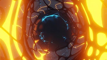 Organic Sci-Fi Animation loop in Eevee