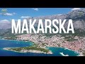 Makarska beaches from above, Makarska Riviera summer 2019 - Makarska Riviera Beaches in FULL HD