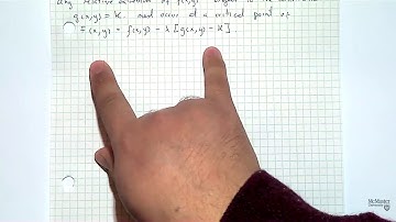 Lecture 25: Optimizing Functions of 2 Variables (Part 3) & Constrained optimization (Part 1). 3/9/20