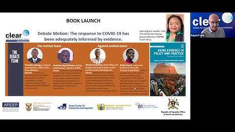Using Evidence in Policy and Practice Book Launch.