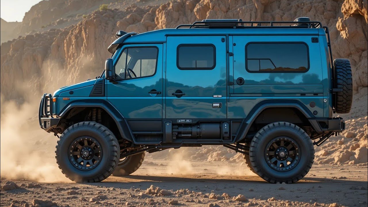 2026 Mercedes Unimog Camper CYAN – The Ultimate 6x6 Expedition Truck of ...