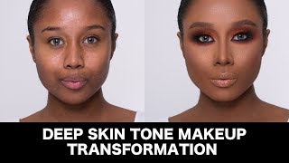 Deep Skin Tone Makeup Transformation by Samer Khouzami by Samer Khouzami 31,332 views 4 years ago 4 minutes, 56 seconds