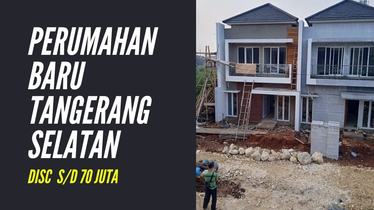  PERUMAHAN  BARU  TANGERANG  SELATAN THE ROYAL DAGO YouTube