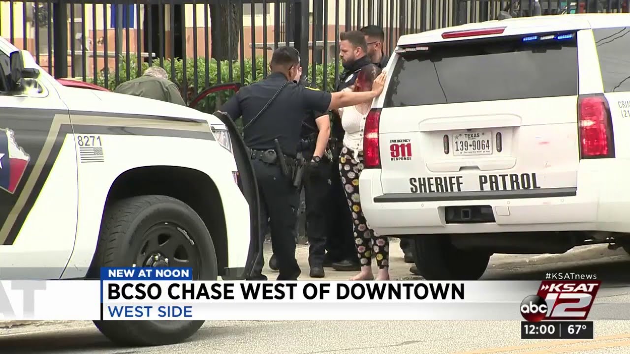 Woman arrested following high-speed chase - YouTube
