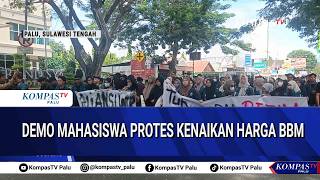 Demo Mahasiswa Protes Kenaikan Harga BBM