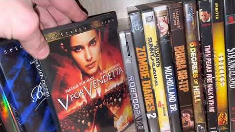 My whole Blu-ray and dvd also vhs collection part 4