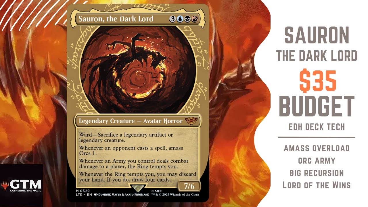 Sauron, Lord of the Rings Deck for Magic: the Gathering