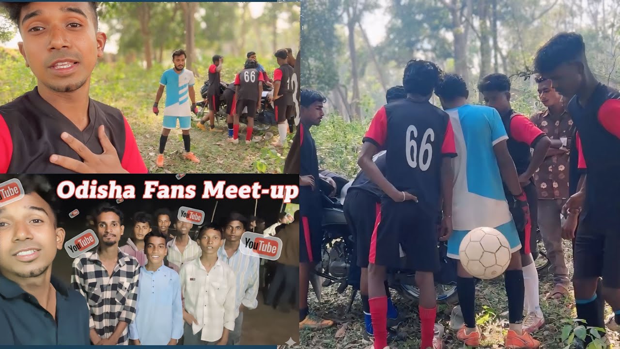 Mere v FANS hai 😍🥹😍 odisha football tournament tour 👉 