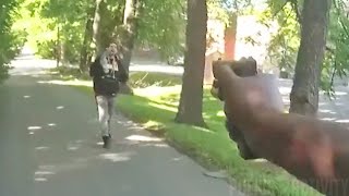Bodycam Shows LMPD Officer Shooting Suspect After He brandishes a Gun