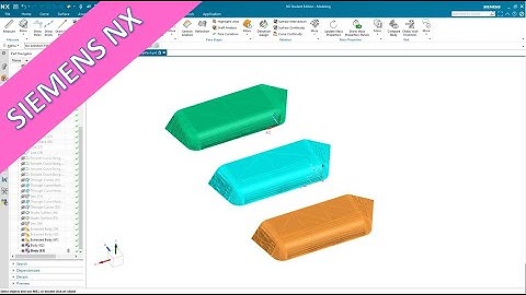 Storage Compartment - Variations - Siemens NX 2007 Training - Surfaces