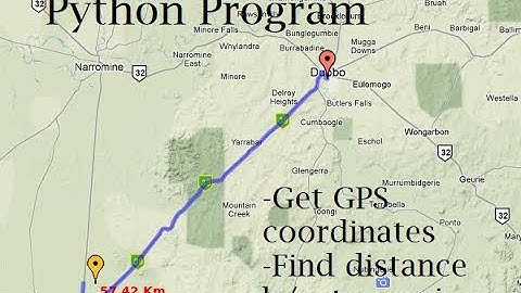 How to get location from GPS Coordinate & Vice Versa. Measure distance b/w two locations. GEOPY