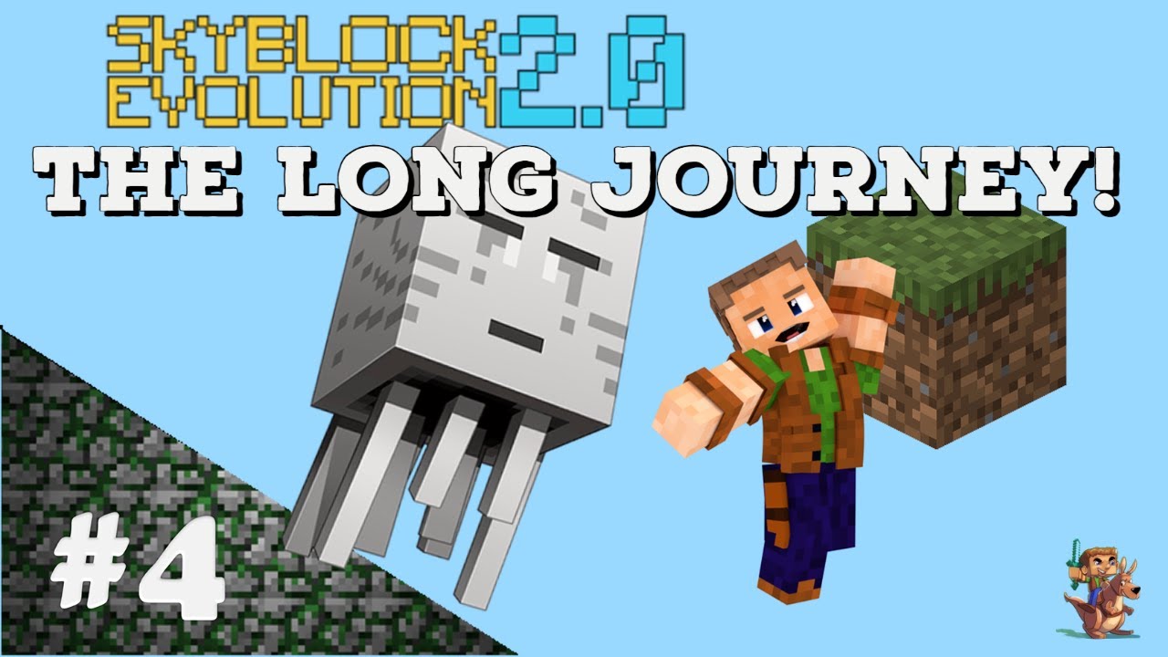 Minecraft Lets Play - SkyBlock Evolution 2.0 - Episode 4 - The Long ...