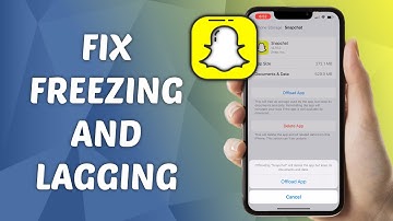 How to FIX Snapchat Freezing/Lagging on iPhone